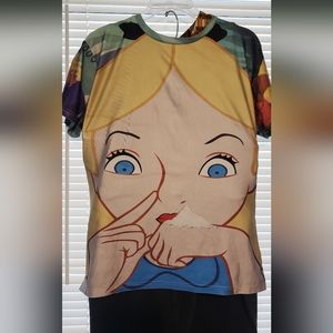Unisex Shirt Size Medium Alice Does Coke In Wonderland